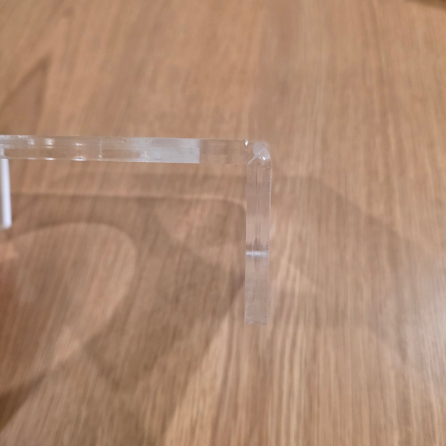Acrylic pet bowl stand with removable bowls for everyday food and water