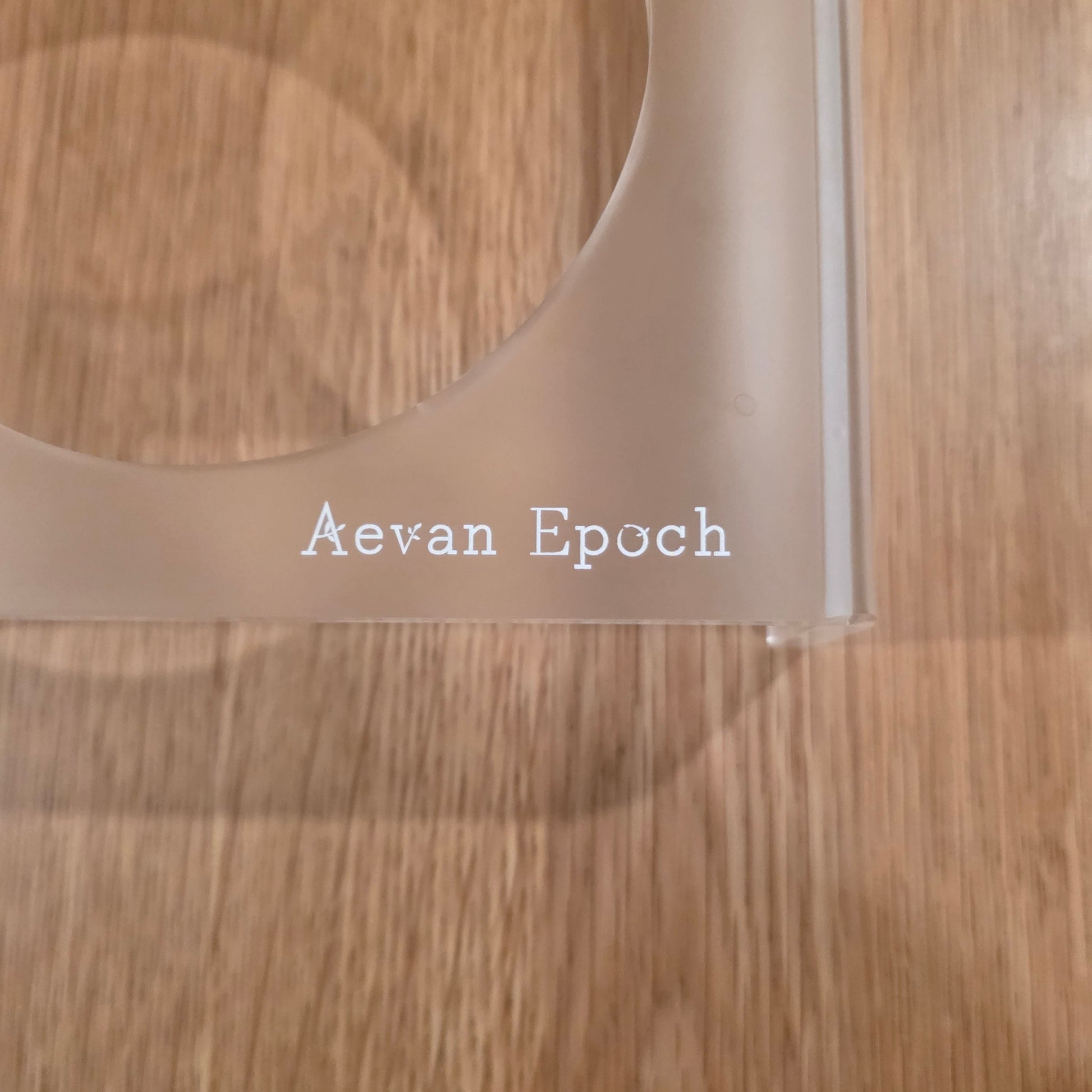 Frosted acrylic elevated pet feeder for a tidy, organized feeding area