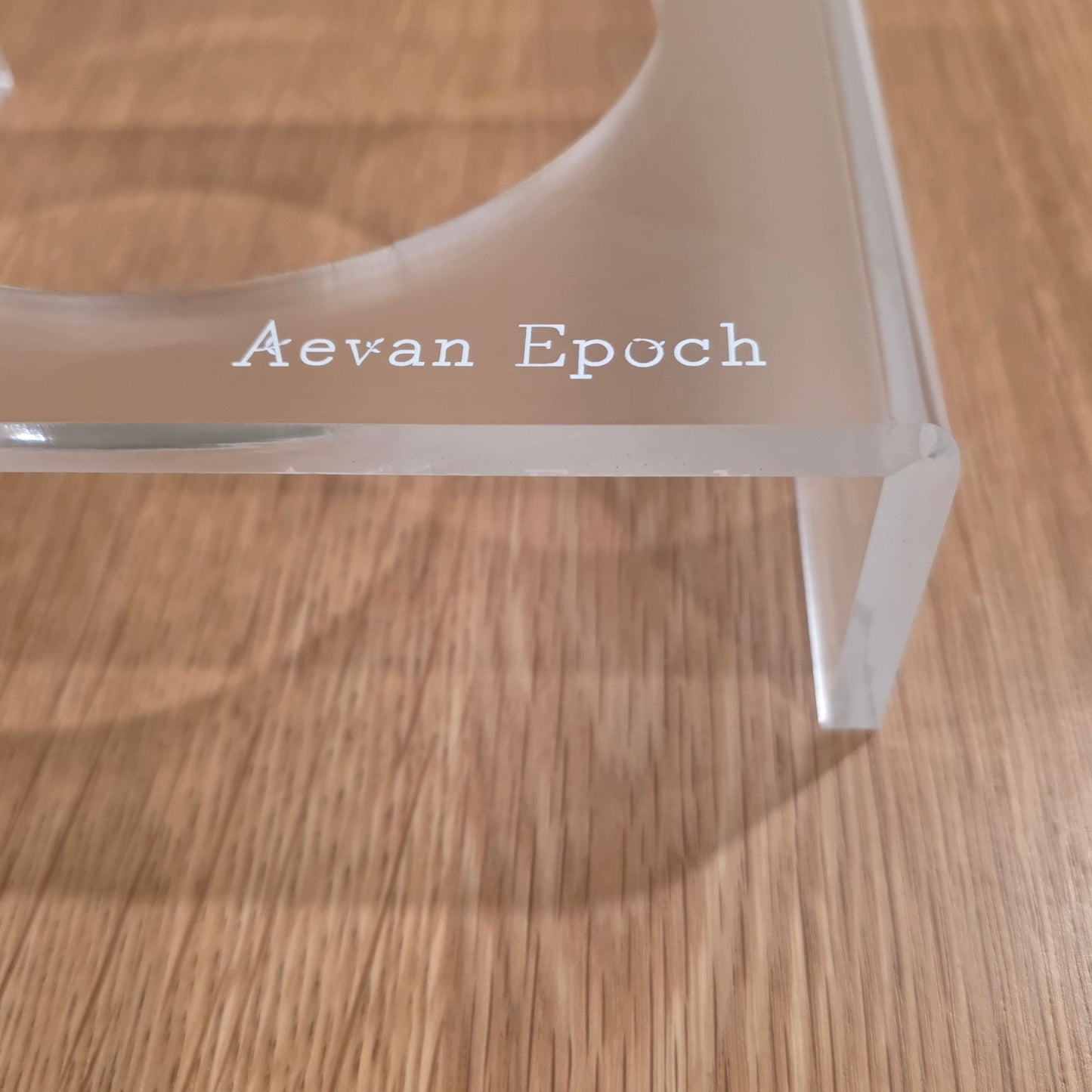 Modern acrylic pet bowl stand selected by LAVORA for The Feeding Corner