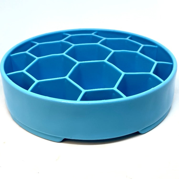 Honeycomb eBowl deep slow feeder dog bowl by SodaPup