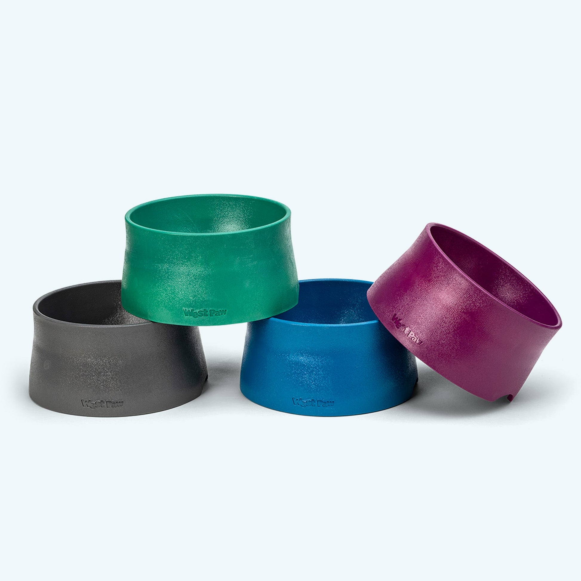 Non-slip dog bowl with a grippy base to help keep it in place during meals