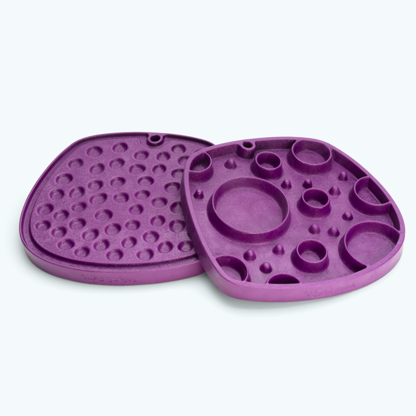 Dishwasher-safe silicone feast mat for easier cleaning after meals