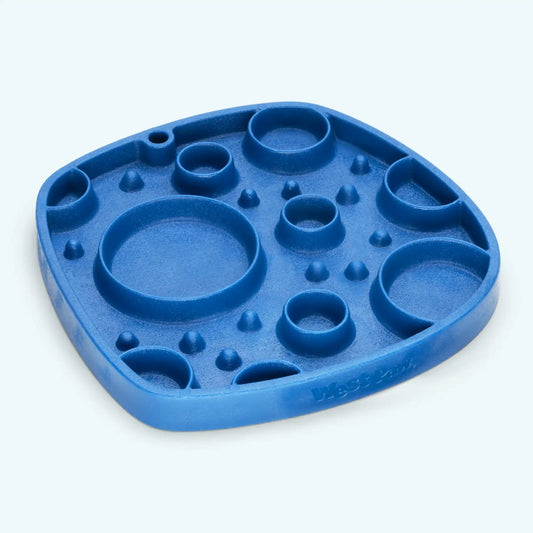 West Paw Bubbles Feast Mat, a two-sided slow feeder and lick mat selected by LAVORA