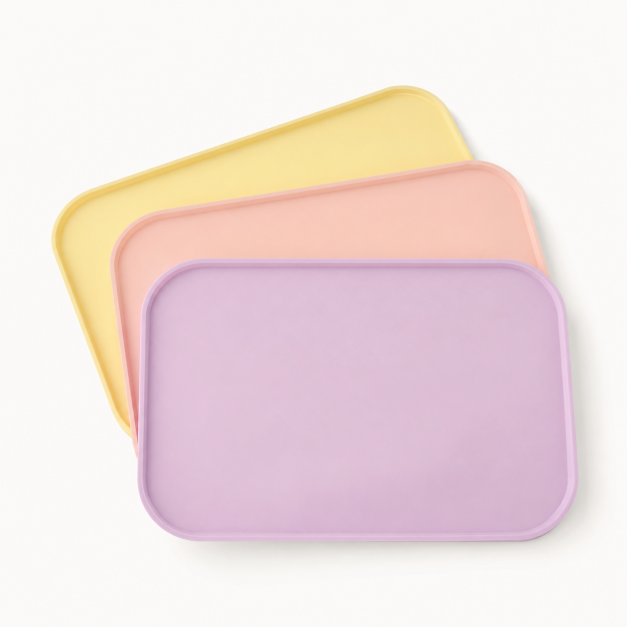 Aevan Epoch raised-edge silicone pet feeding mat selected by LAVORA for an organized pet feeding corner