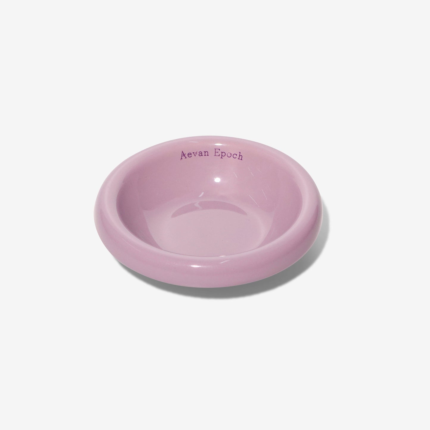 glossy Aevan Epoch stoneware pet bowl for food or water use