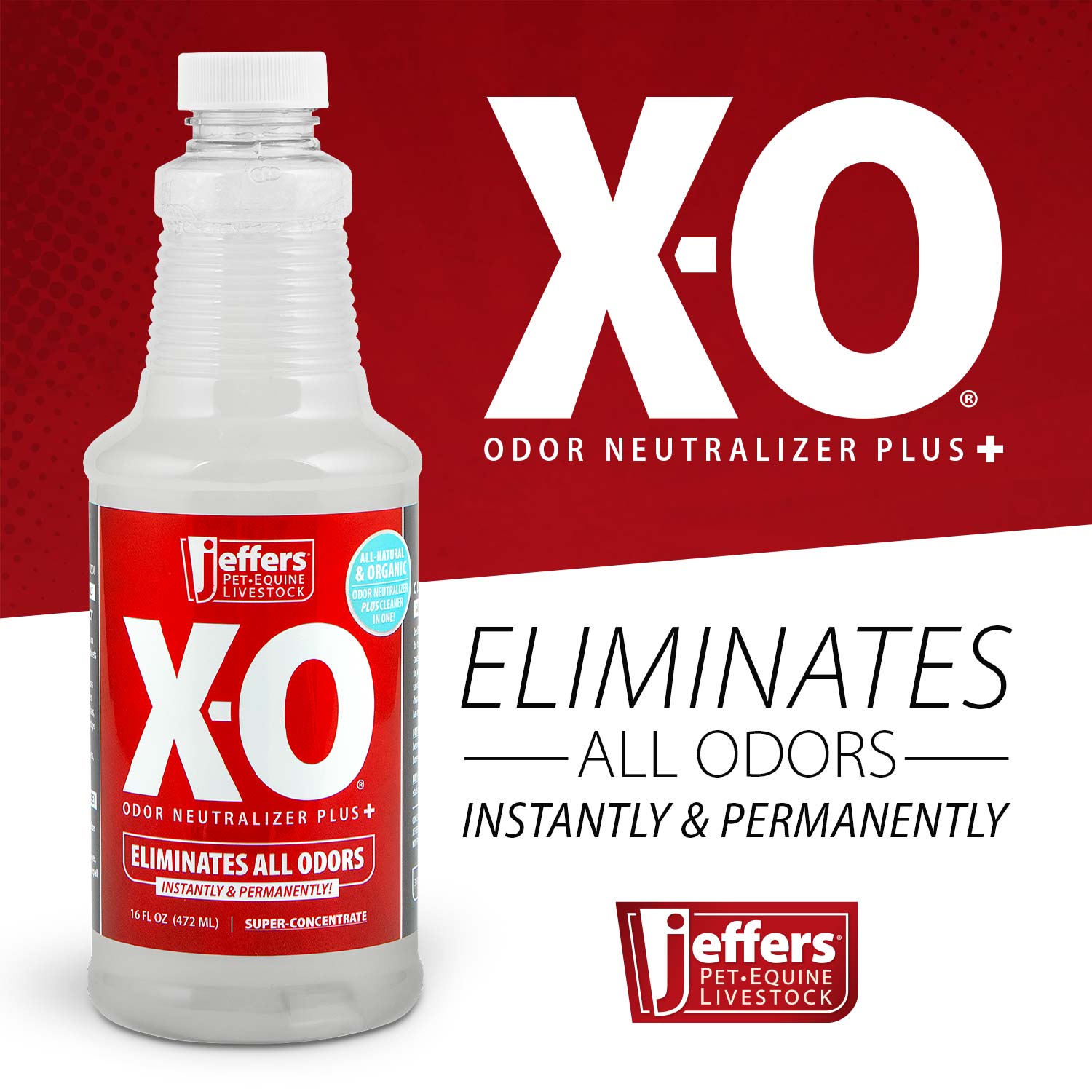 Pet odor cleaner concentrate for household surfaces and fabrics